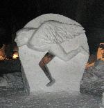 Snow Carving Sculpture Ely